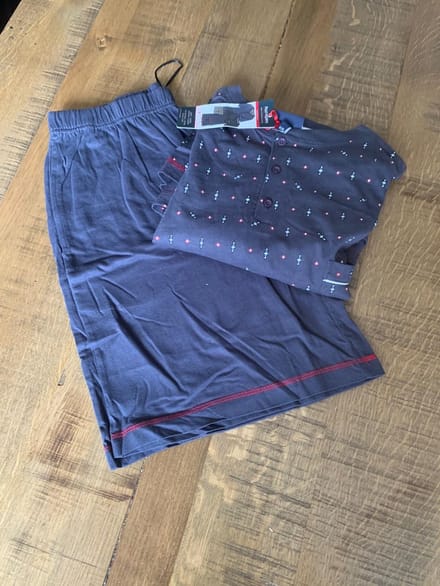 Paul Hopkins heren shortama grijs maat M