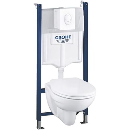 Grohe Solido Compact 4 in 1 set with ceramic, height 113 cm 39117000