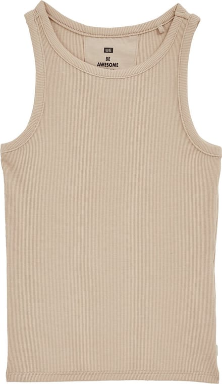 WE Fashion Meisjes singlet van ribstof