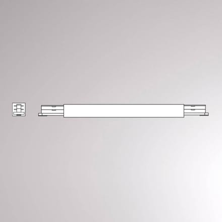 Molto Luce Centrale voeding Volare 2-fase rail, wit