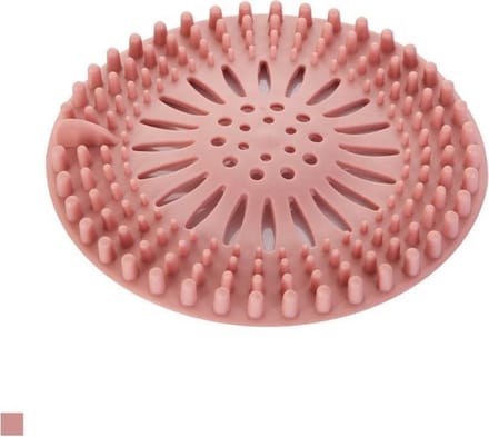 Afvoer ontstopper - Afvoerplug - Gootsteenzeef - Gootsteen - Roze