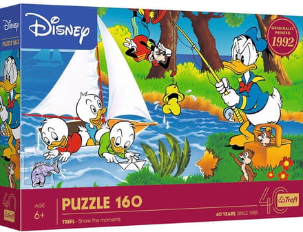 Trefl puzzel Disney 160 stukjes - 40th anniversary - Lakeside adventure.