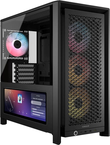 Corsair FRAME 4000D LCD RS ARGB - Case - Miditower - Zwart