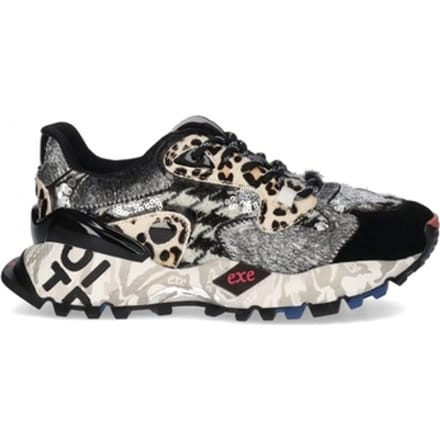 Sneakers Exé Shoes EXÉ Sneakers 134-10P - Black/Pewter