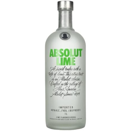 Absolut Wodka Absolut LIME Flavored Vodka 40% Vol. 1l
