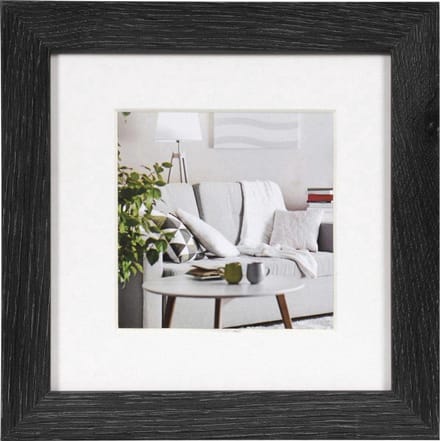 Fotolijst - Henzo - Modern - Fotomaat 15x15 cm - Zwart