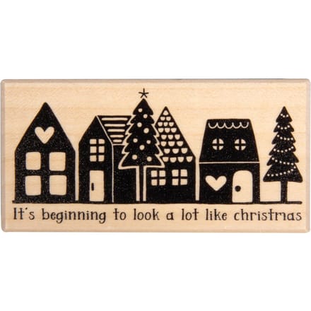 BUTTERER Stempel "Little town"