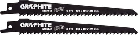 Reciprozaagbladen set - 150mm - 2 stuks