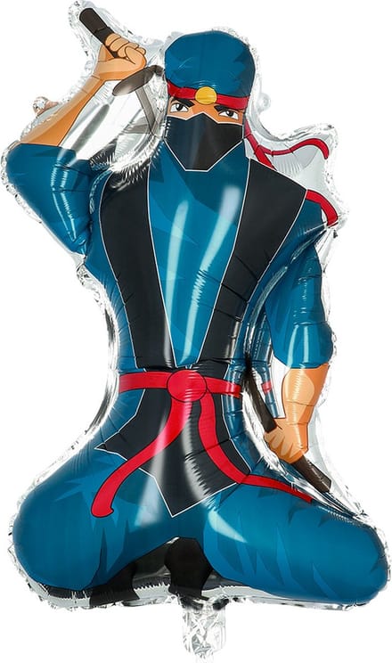 Boland - Folieballon Ninja - Multi - Overig