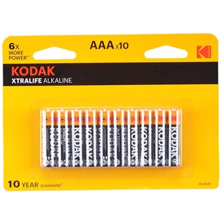 Batterijen Kodak Lr03 AAA Xtralife Alkaline (x10)