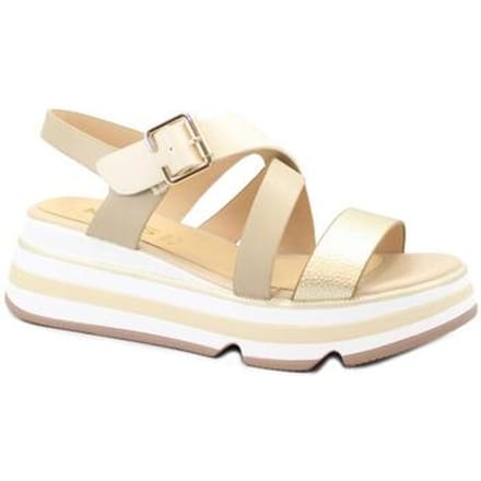 Sandalen met sleehak Keys KEY-E26-12134-GN