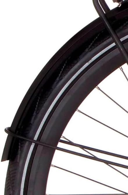 Cortina Spatbord achter 28 E-Mozzo jet black matt