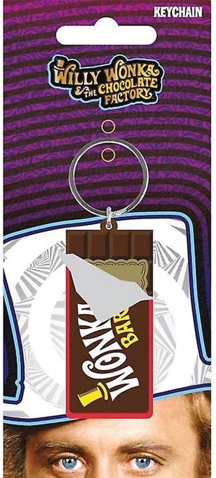 Willy Wonka & The Chocolate Factory Sleutelhanger 6 cm