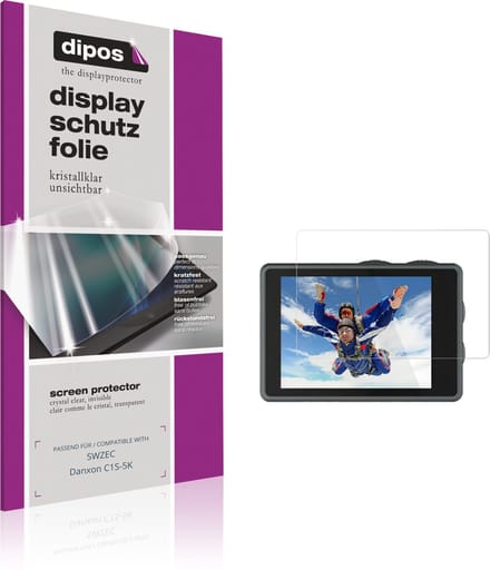 dipos – 4x Beschermfolie geschikt voor SWZEC Danxon C1S-5K | Krasbestendige & heldere Screenprotector Ultra-Thin