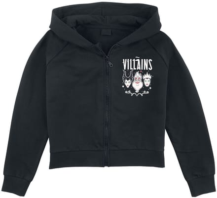 Disney Villains - Kids - Evil Queens Dames Jas met capuchon - zwart - 176