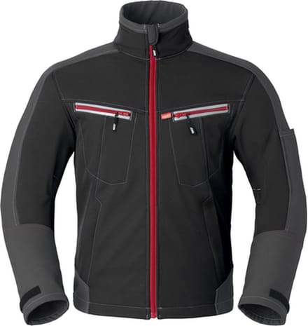 Havep 40145 Softshell Zwart/Charcoal Grijs maat M