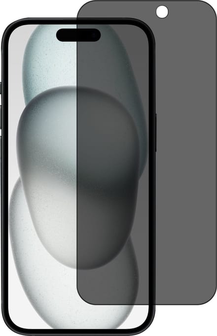 Privacy Screenprotector Geschikt voor iPhone 15 screenprotector Privacy - Arara tempered glass van - gehard glas