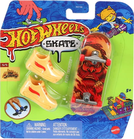 Hot Wheels SKATE FIERY TRICKSTER Board