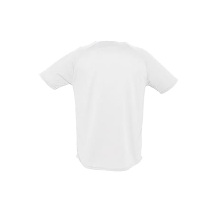 SOLS Heren Sportief T-Shirt met korte mouwen Performance (Wit)