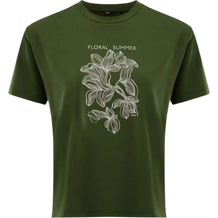 Floral Graphic T-shirt Dames Mexx