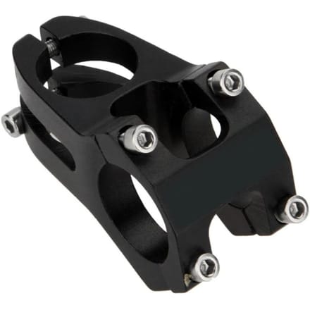 Tige de guidon de vélo de montagne en alliage d'aluminium, vélo de montagne noir