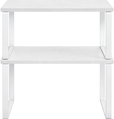 SONGMICS - Kruidenrek - Kruidenrek Set van 2 - Stapelbare Kruidenhouder - Uitbreidbare Kast Organizer