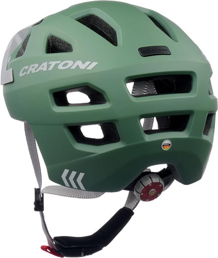 Cratoni Maxster Pro, fietshelm, mat groen