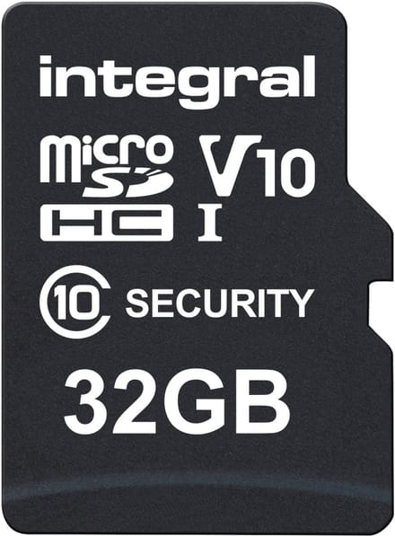 Integral INMSDH32G10-SEC flashgeheugen 32 GB MicroSDHC UHS-I Klasse 10