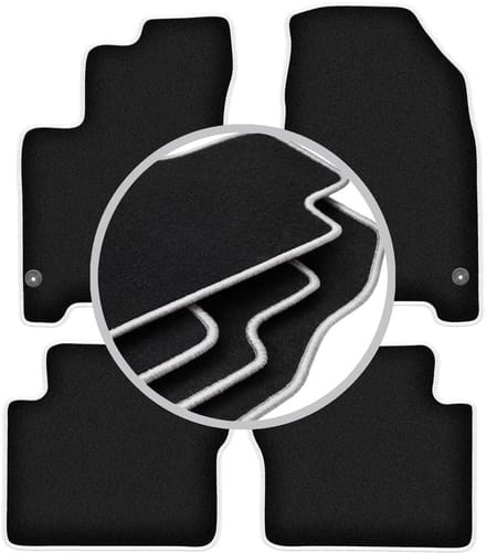 CARLUX-SILVER automatten voor: Renault Koleos I SUV (2007-2016)