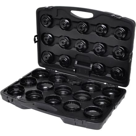 KS TOOLS 3/8" oliefiltersleutelset 30-delig - 150.9350
