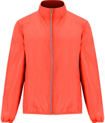 Roly Men´s Glasgow Windjacket RY5050 - Fluor Coral 234 - XL