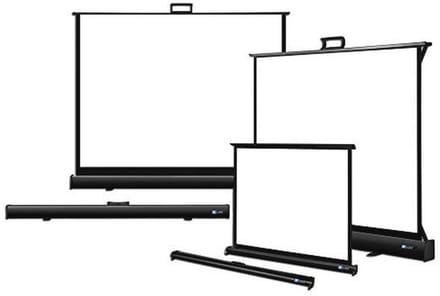 Draagbaar Tafelprojectiescherm 122 x 92 cm - Ideaal voor Evenementen en Presentaties