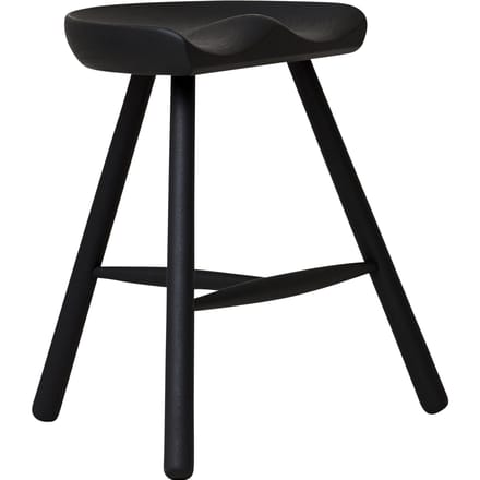 Form&Refine Shoemaker Chair 49 - zwart gebeitst beukenhout