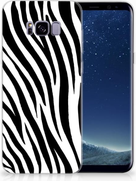 Samsung Galaxy S8 Plus TPU Hoesje Zebra
