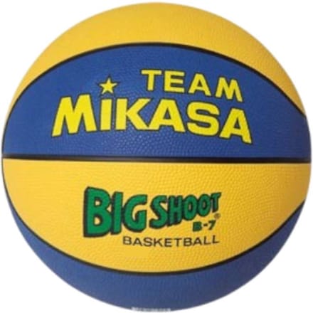 Mikasa Basketbal Big Shoot 155 Maat 5 Blauw/Geel