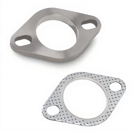 Dailygoody - Uitlaatflensverbindingsset - 2-inch - Roestvrij staal