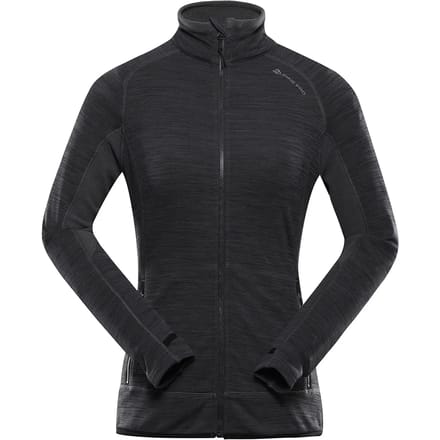 Alpine Pro Onneca Fleece Met Volledige Rits Zwart M-L Vrouw