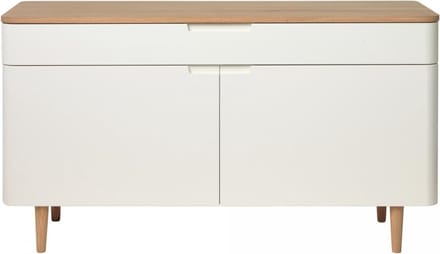 Nordic Home - Rune dressoir - 140 cm - eikenhout -naturel/wit