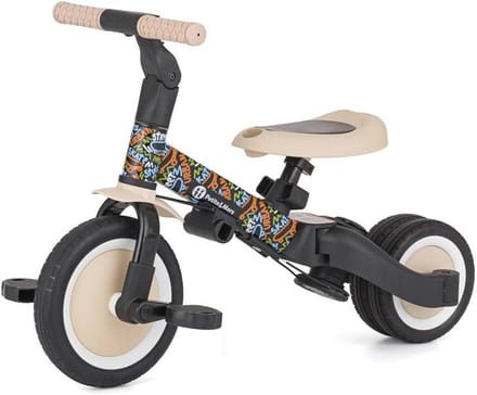 Multifunctionele 5-in-1 driewieler voor kinderen - Loopfiets, Glijauto en Fiets in één