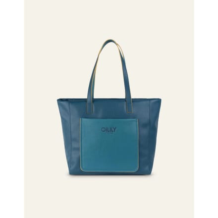 Oilily Steffi - Shopper - Dames - Ritssluiting - Blauw - One size