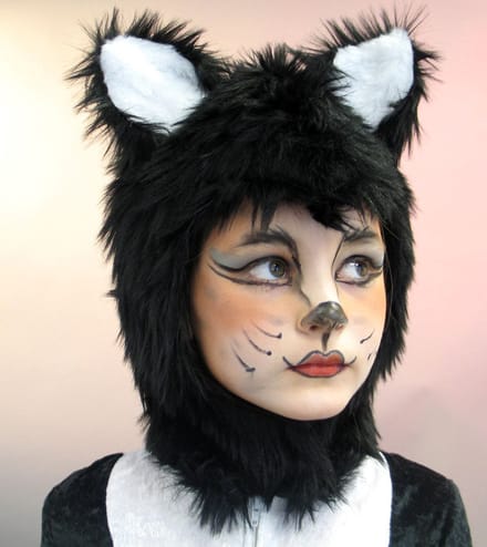 Katten hoofddeksel voor kinderen - Carnaval Kostuum Halloween