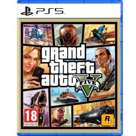 Sony PlayStation 5 PS5 Grand Theft Auto V Games