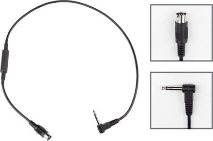 Strymon Cable 11 Midi EXP Straight Midi Angled TRS - Kabel