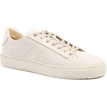 Suitable Nubuck Skave Sneaker Beige - Maat 41 - Heren