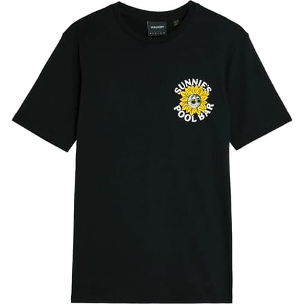 Lyle & Scott Sunnies pool bar graphic t-shirt - jet black