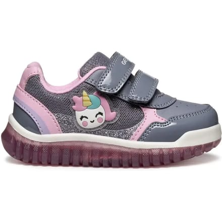 Geox Lightyloo Baby Schoenen Grijs EU 21 Meisje