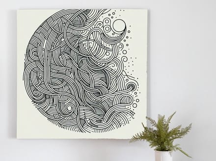 Kunstprint | Wanddecoratie | Forex | 75 × 75 cm