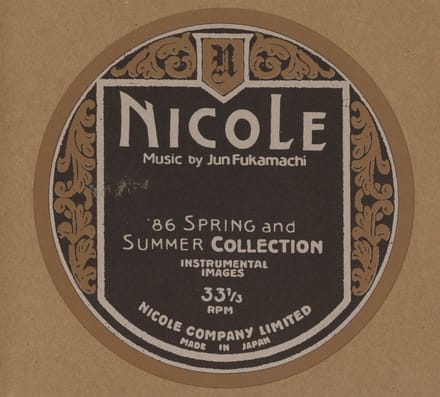 Jun Fukamachi - Nicole (86 Spring And Summer Collection - Instrumental Images) (CD)