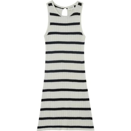 Wit zwart gehaakte midi-jurk Mousse - Grace & Mila