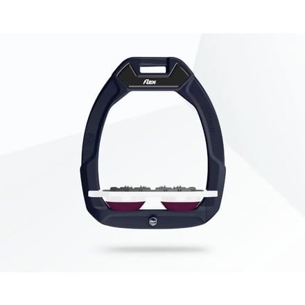Plat Ultra Grip Veiligheidsbeugels Rood/Wit/Pruim Flex-On Safe-On